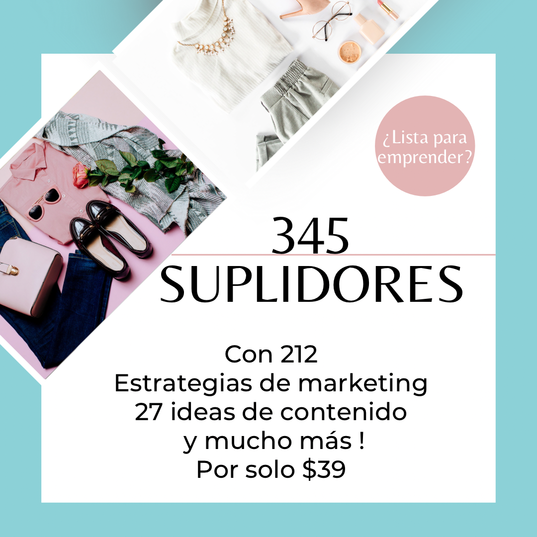 Listado Suplidores y Estrategias