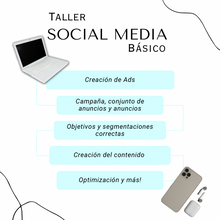 Cargar imagen en el visor de la galería, Taller: Social Media: Pronto